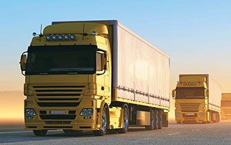 Road trucks and Shipments transportation